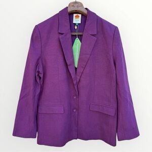 FARM Rio Rich Purple Women's Blazer
